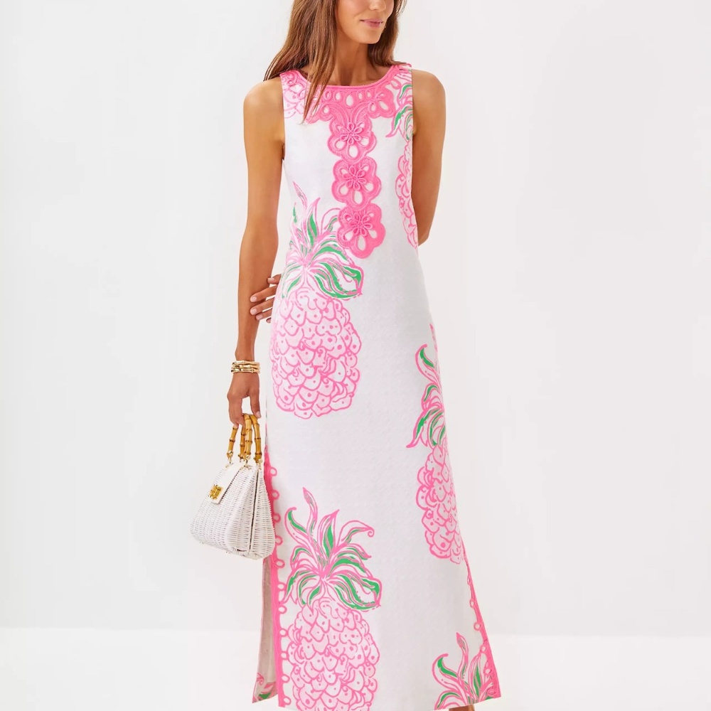 Brand NWT *Lilly Pulitzer* Marleigh Maxi Shift Dress Size 0